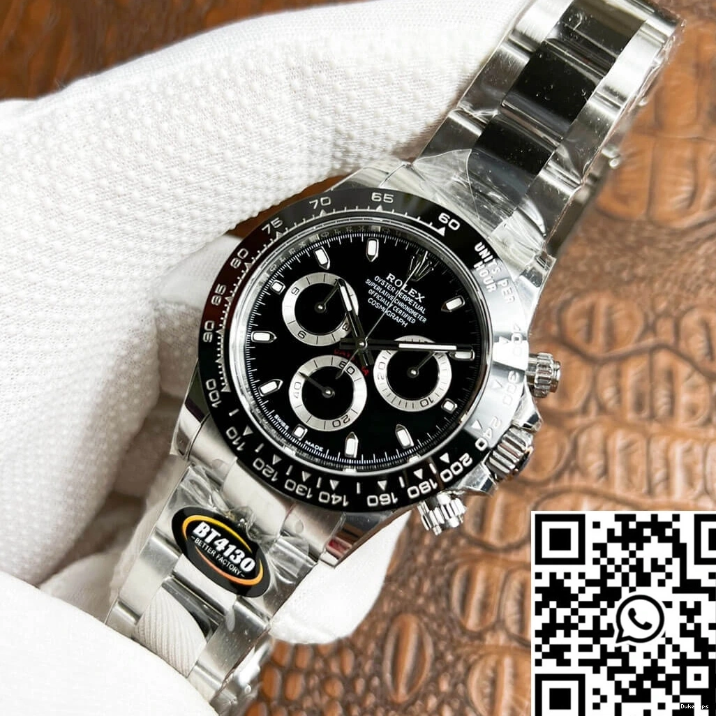 Rolex BT Black Bezel Ceramic Daytona Factory M116500LN-0002 0814